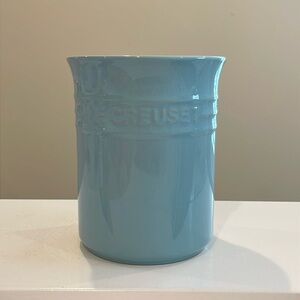 New 1 Qt/ 1L Le Creuset Utensil Holder / Crock in SKY BLUE